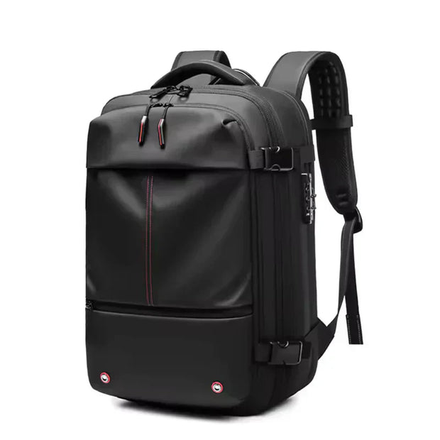Mochila de Viaje Expandible con Compresión al Vacío – Hasta 70% Más Espacio