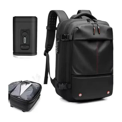 Mochila de Viaje Expandible con Compresión al Vacío – Hasta 70% Más Espacio