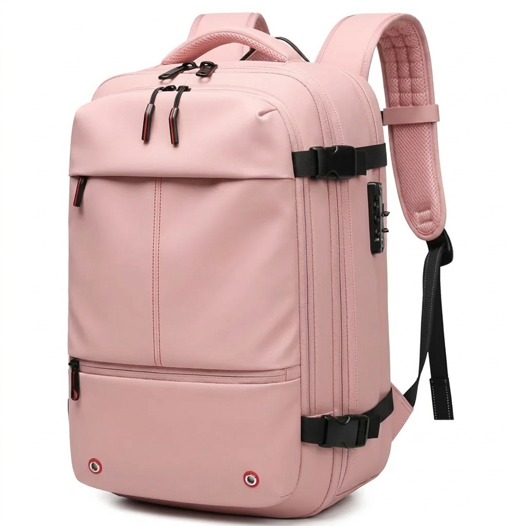 Mochila de Viaje Expandible con Compresión al Vacío – Hasta 70% Más Espacio